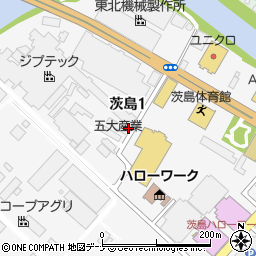 〒010-0065 秋田県秋田市茨島の地図