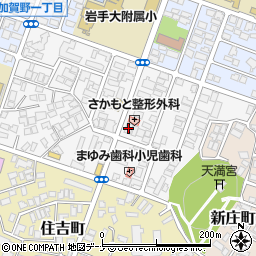 岩手県交通安全協会周辺の地図