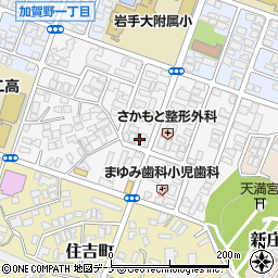 岩手銀行加賀野支店周辺の地図