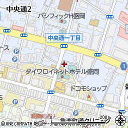 株式会社松村電機製作所　盛岡営業所周辺の地図