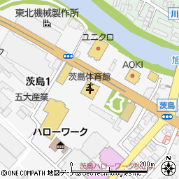 秋田市教育研究所周辺の地図