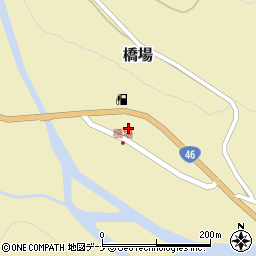 岩手県岩手郡雫石町橋場上野山周辺の地図
