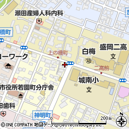 グループホーム若園荘周辺の地図