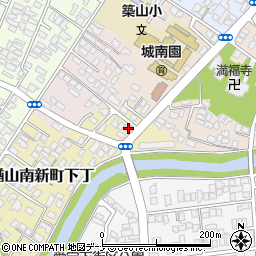 秋田県秋田市楢山南新町下丁54-12周辺の地図