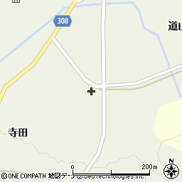 秋田県秋田市河辺三内本木24周辺の地図