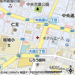 コクヨ東北販売株式会社　岩手支店周辺の地図