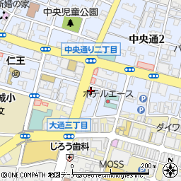 辻・本郷・税理士法人　盛岡事務所周辺の地図