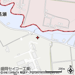 岩手県岩手郡雫石町板橋59-7周辺の地図