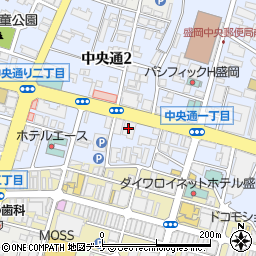 富士フイルムメディカル株式会社　盛岡サービスセンター周辺の地図