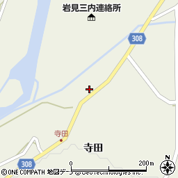 秋田県秋田市河辺三内本木86周辺の地図