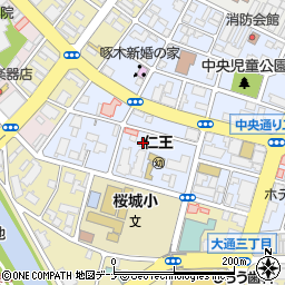 青光社周辺の地図