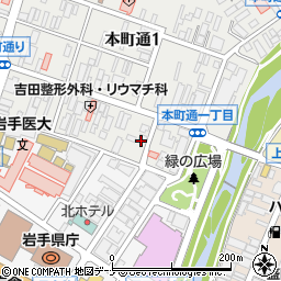 戸田久餅店周辺の地図