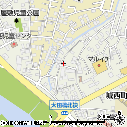 岩手県盛岡市城西町12-20周辺の地図