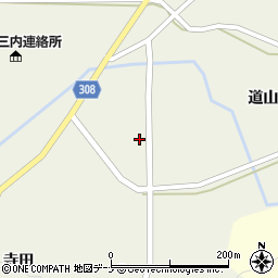 秋田県秋田市河辺三内本木11周辺の地図