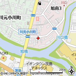 川元小川町周辺の地図