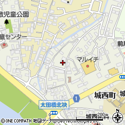 岩手県盛岡市城西町12-11周辺の地図