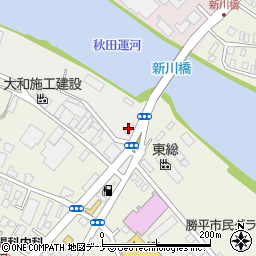 秋田鋪道株式会社周辺の地図