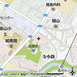 秋田県秋田市楢山古川新町5周辺の地図