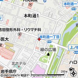 株式会社博扇堂クリーニングセンター　旧本町店周辺の地図