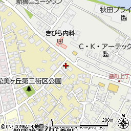 株式会社秋田興業周辺の地図