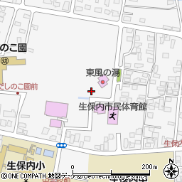 秋田県仙北市田沢湖生保内武蔵野周辺の地図