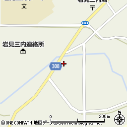 秋田県秋田市河辺三内本木4周辺の地図