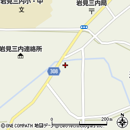 秋田県秋田市河辺三内本木3周辺の地図