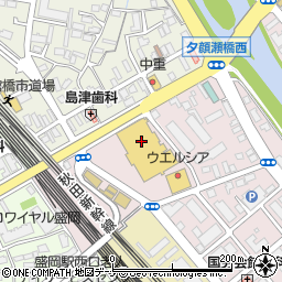 明光義塾　イオンタウン盛岡駅前教室周辺の地図