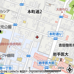 パークハイツ本町通管理室周辺の地図