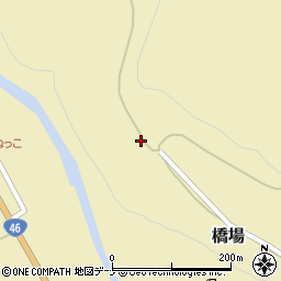 岩手県岩手郡雫石町橋場上野沢周辺の地図