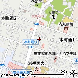 トーカンマンション本町弐番館周辺の地図
