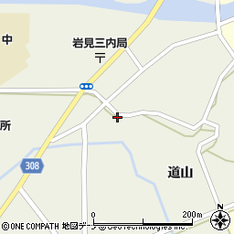 秋田県秋田市河辺三内外川原2周辺の地図