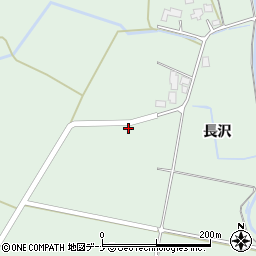 岩手県岩手郡雫石町上野長沢周辺の地図