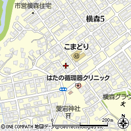 有限会社 秋田在宅介護サービスセンター周辺の地図