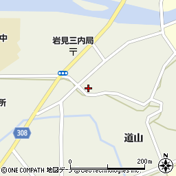 秋田県秋田市河辺三内外川原131周辺の地図