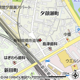 セブンイレブン盛岡夕顔瀬町店周辺の地図