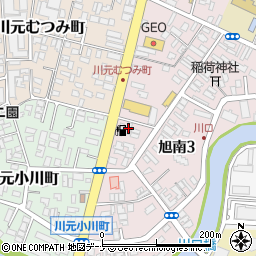 ネクサスエナジー株式会社　秋田旭南店周辺の地図