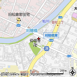 中谷時計店周辺の地図