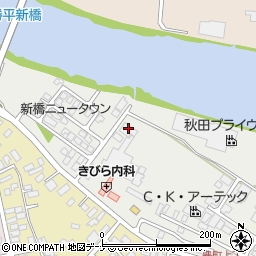 株式会社秋田機電周辺の地図