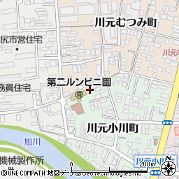 秋田聖徳会　相談支援事業所周辺の地図