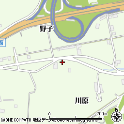 岩手県盛岡市上厨川川原39周辺の地図