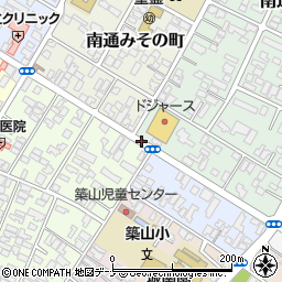 楢山本町周辺の地図