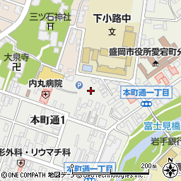 株式会社博扇堂クリーニングセンター　ジョイス本町店周辺の地図