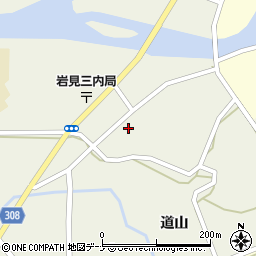 秋田県秋田市河辺三内外川原133周辺の地図