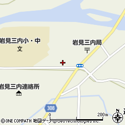 秋田県秋田市河辺三内外川原101-1周辺の地図