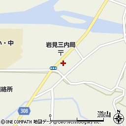 秋田県秋田市河辺三内外川原周辺の地図