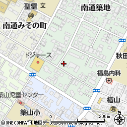 秋田振興株式会社周辺の地図