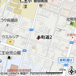 岩手県盛岡市本町通周辺の地図