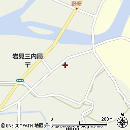 秋田県秋田市河辺三内外川原184周辺の地図