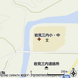秋田県秋田市河辺三内外川原42周辺の地図